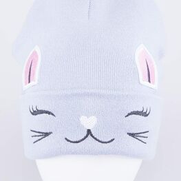 07811943-41 Шапка детская серый для девочки серый фото №3