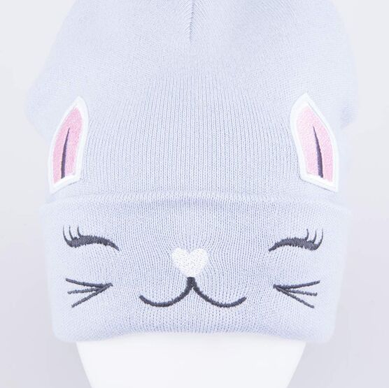 07811943-41 Шапка детская серый для девочки серый фото №3