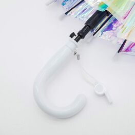 03807059-00 Зонт детский прозрачный для девочки прозрачный фото №4