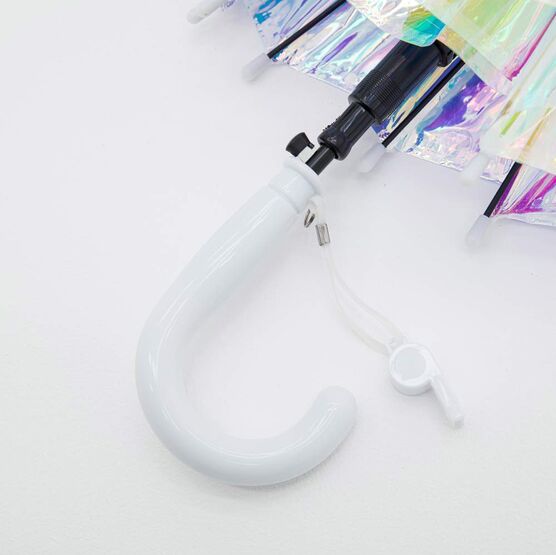 03807059-00 Зонт детский прозрачный для девочки прозрачный фото №4