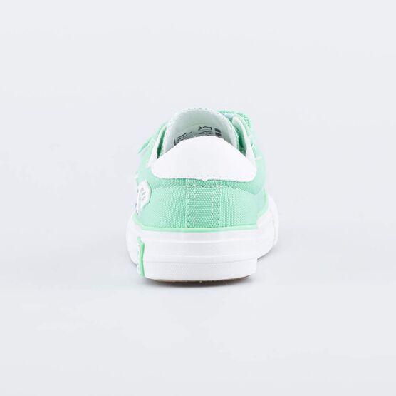531255-11 Хлопковые кеды на липучках для девочки мятный фото №5