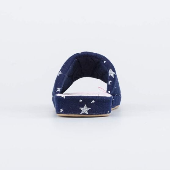 731137-12 Домашние тапочки для девочки для девочки син-роз фото №5