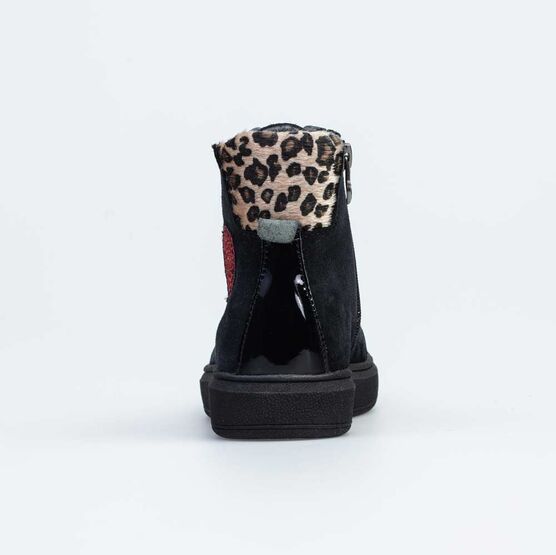 552233-31 Ботинки для девочки черный фото №5