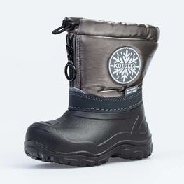 364037-44 Сноубутсы для девочки сер-срб