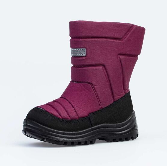 464059-43 Дутики для девочки бордовый для девочки бордовый