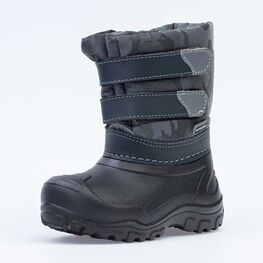 664110-43 Сноубутсы для мальчики серый