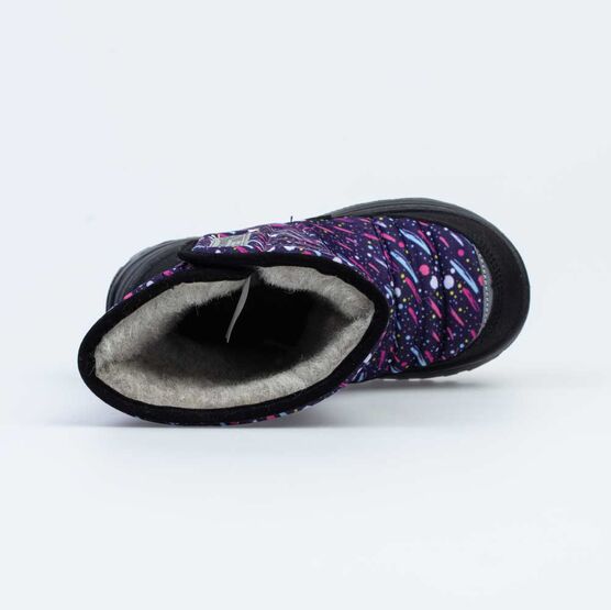 264007-44 Сапожки-дутики на липучке для девочки фиолетовый фото №4