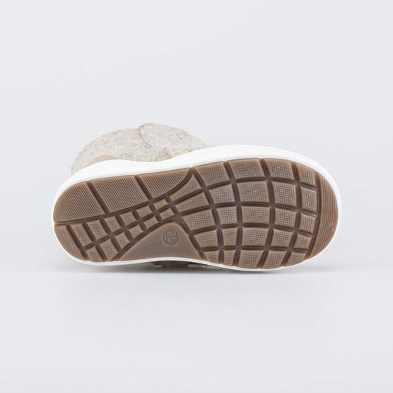 367127-45 Валенки на молнии Котенок для девочки бежевый фото №3