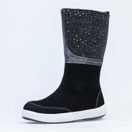 867070-47 Валенки для девочки черный