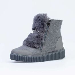 767043-41 Валенки для девочки серый