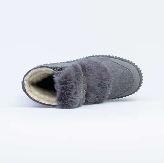 767043-41 Валенки для девочки серый фото №4