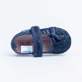 131127-18 Текстильная обувь для девочки светло-синий фото №4