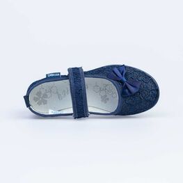 531017-73 Текстильная обувь для девочки светло-синий фото №4