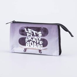 06705015-20 Пенал школьный черный для мальчики черный