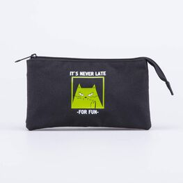 06705015-21 Пенал школьный черный для мальчики черный