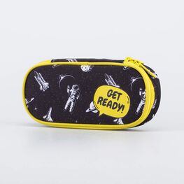 06705016-20 Пенал школьный Космос для мальчики черный