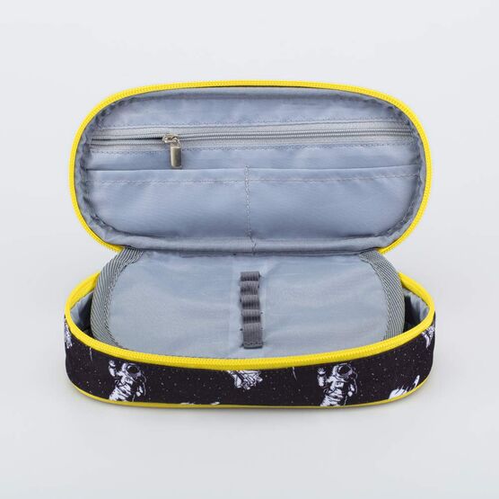 06705016-20 Пенал школьный Космос для мальчики черный фото №4