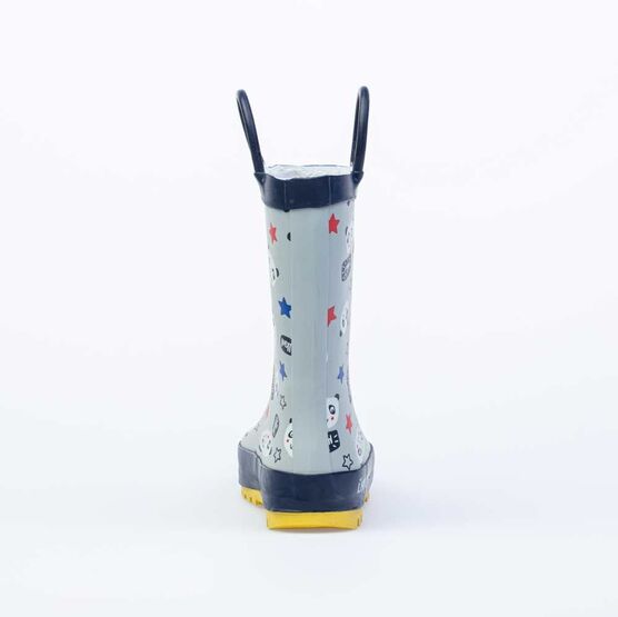 366207-11 Резиновые сапоги для мальчики серый фото №2