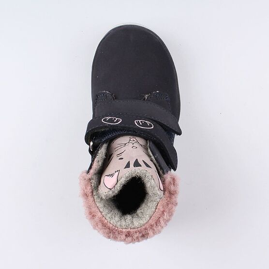 352240-32 Ботинки для девочки светло-синий фото №4