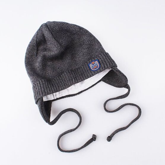 07711092-40 Шапка на весну, 50% хлопок, серая для мальчики серый