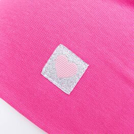 07811658-40 Хлопковая шапка-бини Малиновый для девочки малиновый фото №3