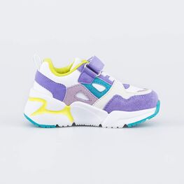 344284-74 Сиреневые кроссовки Контраст для девочки сиреневый фото №2