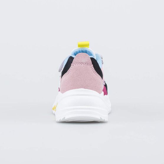 344406-73 Детские кроссовки на липучках для девочки разноцветный фото №5