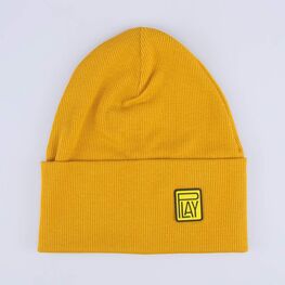 07711905-41 Шапка детская горчичный для мальчики горчичный фото №4