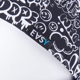 07711922-41 Комплект шапка+снуд для мальчика Граффити черный для мальчики черный фото №3