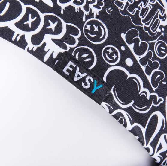 07711922-41 Комплект шапка+снуд для мальчика Граффити черный для мальчики черный фото №3