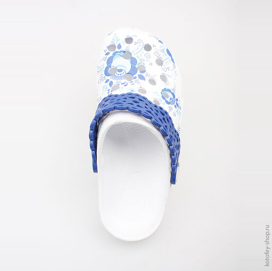 525013-01 Пляжная обувь белая для девочки белый фото №4
