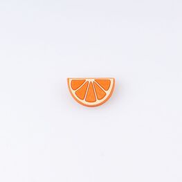 03014006-40 Украшение для обуви Апельсин для универсальные оранжевый фото №3