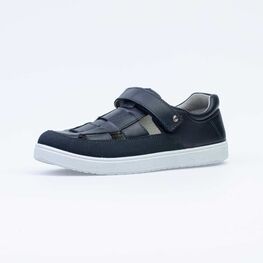 732198-25 Кожаные туфли для мальчика-подростка для мальчики светло-синий