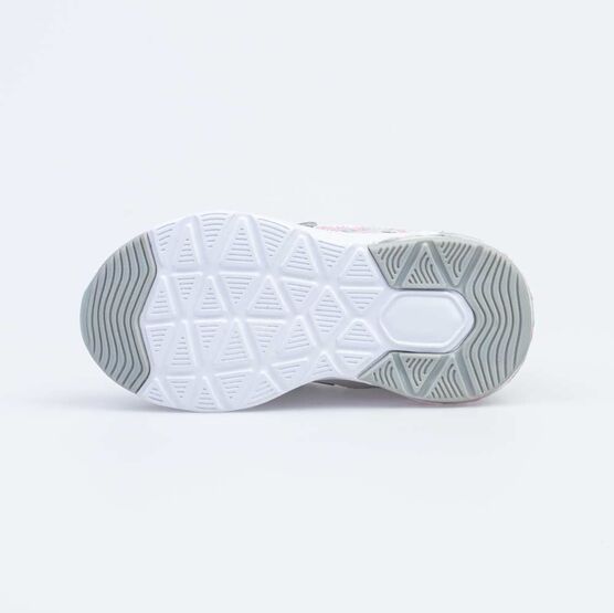 344316-72 Всепогодные кроссовки с LED подсветкой и блестками для девочки сер-роз фото №3