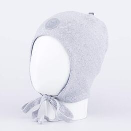 07711394-40 Детская шерстяная шапка светло-серый для мальчики светло-серый