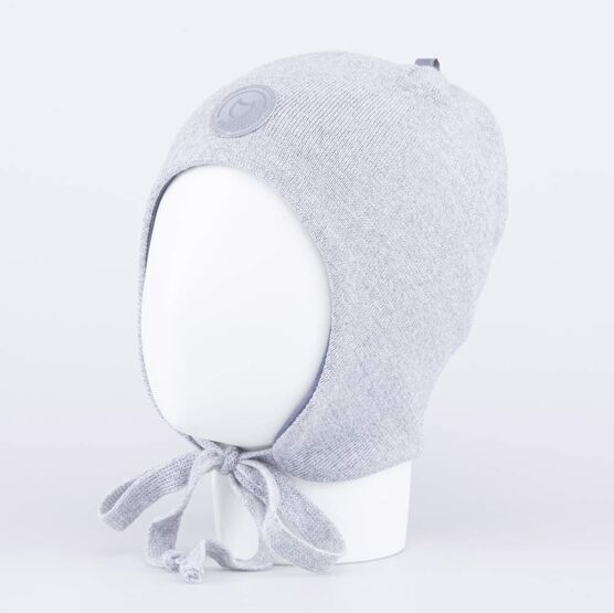 07711394-40 Детская шерстяная шапка светло-серый для мальчики светло-серый