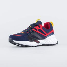 744169-72 Кроссовки для мальчики син-кра