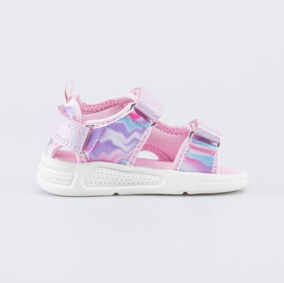 124042-11 Пляжные сандалии с LED Морская звезда для девочки розовый фото №2