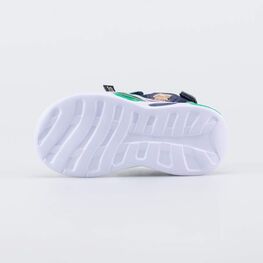 324084-11 Пляжные сандалии с LED Три кота для мальчики синий + зеленый фото №3