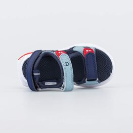 324087-12 Пляжные сандалии с LED Геймер для мальчики синий + красный фото №4