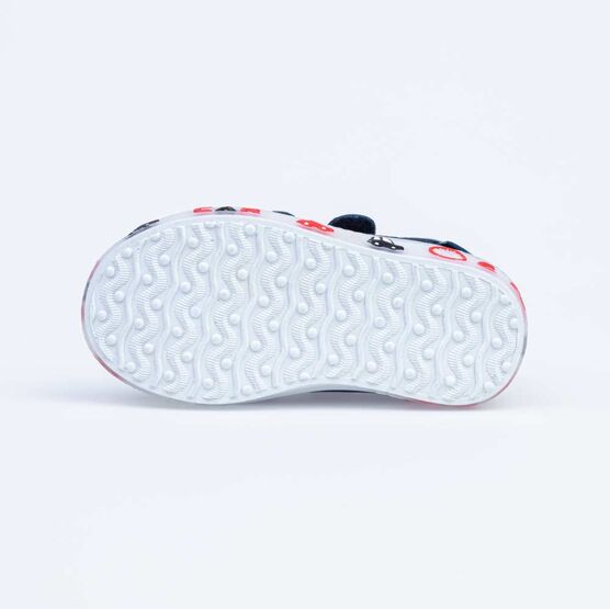 231152-11 Кеды с LED-подсветкой на подошве для мальчики светло-синий фото №3