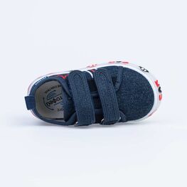 231152-11 Кеды с LED-подсветкой на подошве для мальчики светло-синий фото №4