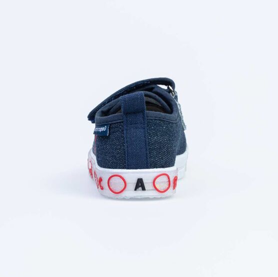 231152-11 Кеды с LED-подсветкой на подошве для мальчики светло-синий фото №5