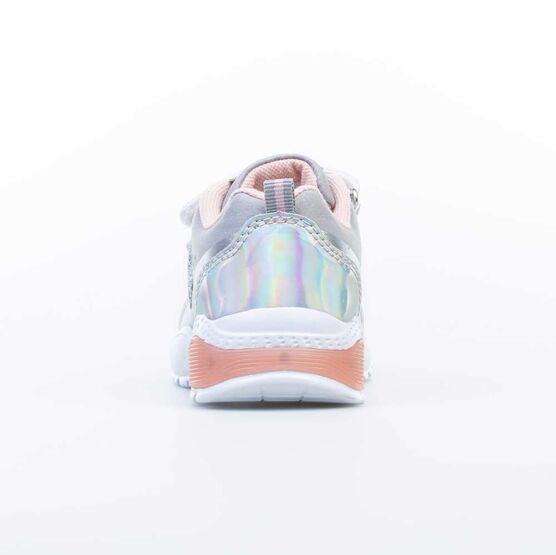 344327-71 Кроссовки для девочки сер-роз фото №5