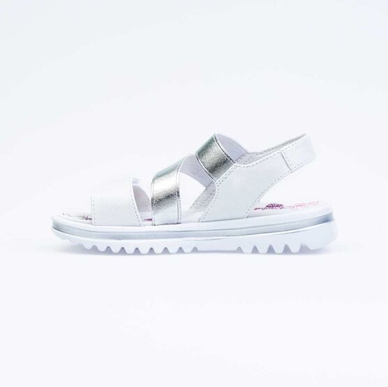 524063-21 Босоножки для девочки серебрист. фото №2