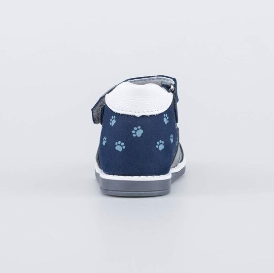 122221-22 Сандалии для малыша для мальчики сер-син фото №5