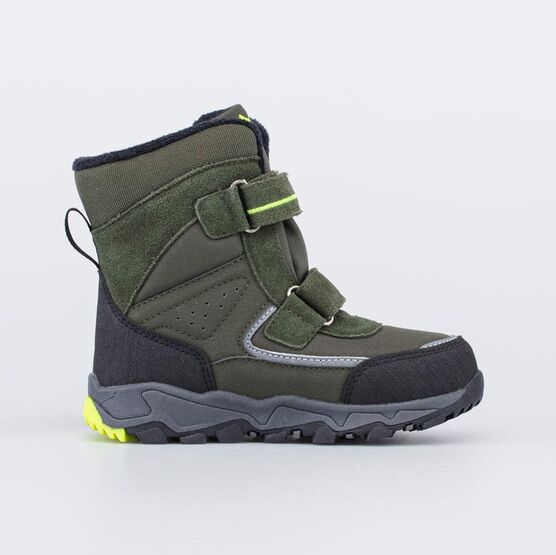 454863-43 Мембранные ботинки SoftShell для мальчики оливковый фото №2