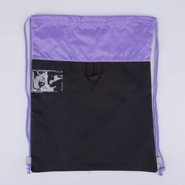 02808226-40 Мешок для обуви Лапки для девочки фиолетовый фото №2