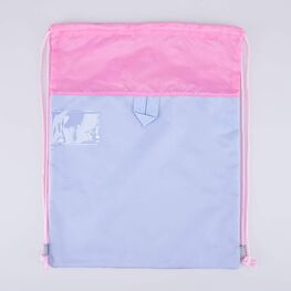 02808227-40 Мешок для обуви Корги КК для девочки розовый + голубой фото №2