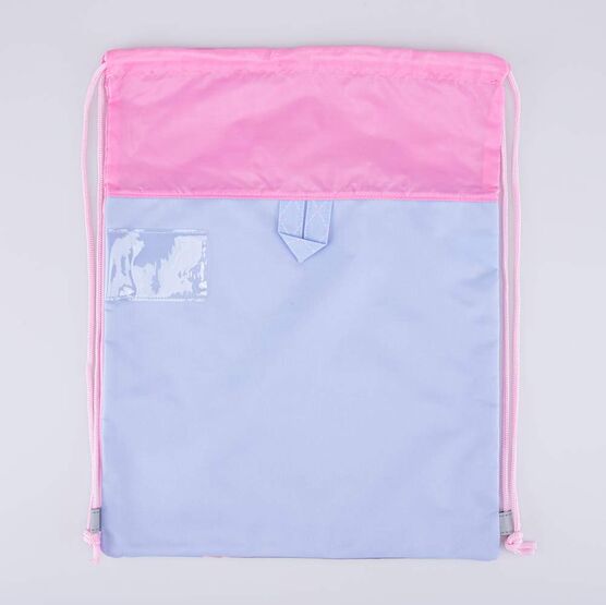 02808227-40 Мешок для обуви Корги КК для девочки розовый + голубой фото №2